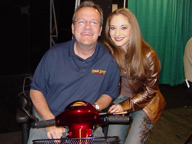 Lori with Mark Lowery